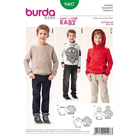 Burda Kids Sweater 9407