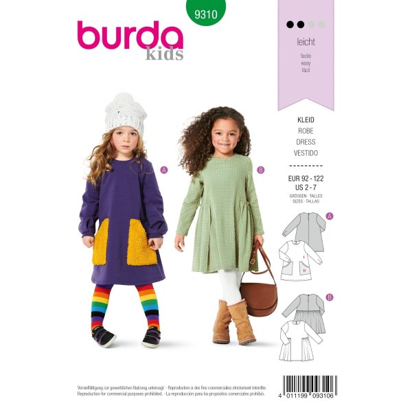 Burda Kids Kleid 9310