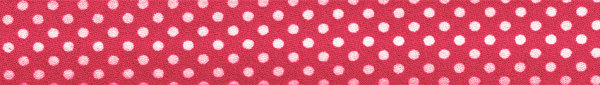 Schrägband Dots pink /1015