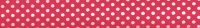 Schr&auml;gband Dots pink /1015