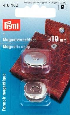 Magnetverschluss silber