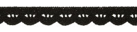 Wollspitze elastisch/ schwarz /14,5mm