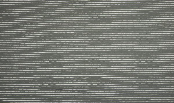 Baumwolljersey Stripe Dark Grey