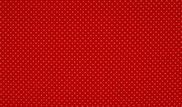 Baumwolle smal Dots red