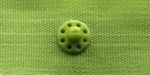 Druckknopfband 25mm Knopfabstand grün