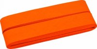 Baumwoll Schrägband gefalzt 40/20mm / 5m Orange 693
