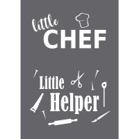 Schablone Little Chef A5