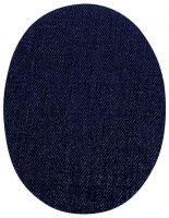 Jeans-Flecken klein  dunkelblau