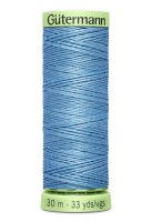 Knopflochgarn M303 30m blau 143