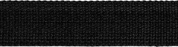 Gurtband Baumwolle 40 mm schwarz