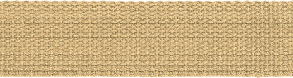 Gurtband Baumwolle 40 mm natur beige