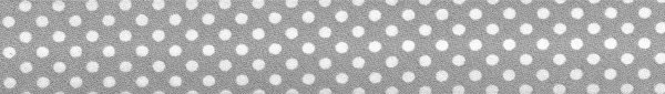 Schrägband Dots grau weiß 3 m