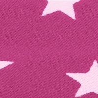 Schr&auml;gband Stars pink