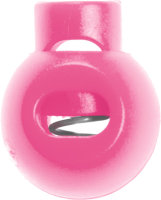 Kordelstopper 1 Loch, 18 mm, rosa