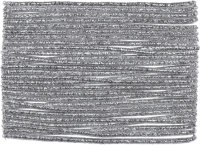 Elastic Kordel  silber 1,5mm/3m