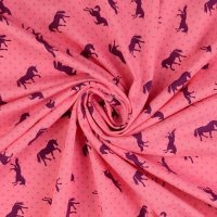 BW-Jersey Pferde rosa