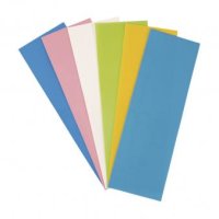 Wachsfolie Pastell-Töne,6 Farbent, 20x6,5 cm