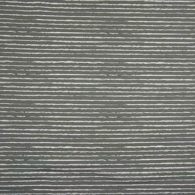 Cotton Poplin Stripe Grey