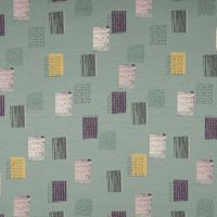 BIO French Terry Ikat Dusty green