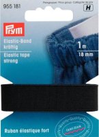 Elastic-Band kräftig 1 m - 18 mm schwarz
