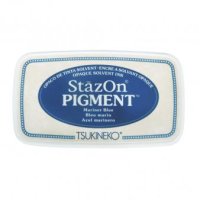 StazOn Pigment-Stempelkissen, 9,6x5,5x2,2cm, marine