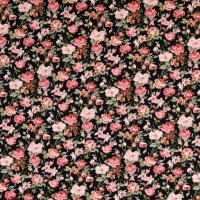 Popline Rosen rosa/schwarz