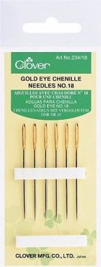 Chenille-Nadeln ST silber 18