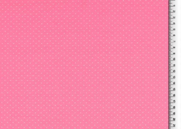 Jersey Punkte rosa/wei&szlig;