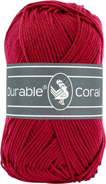 Durable Coral 50g Bordeaux 222